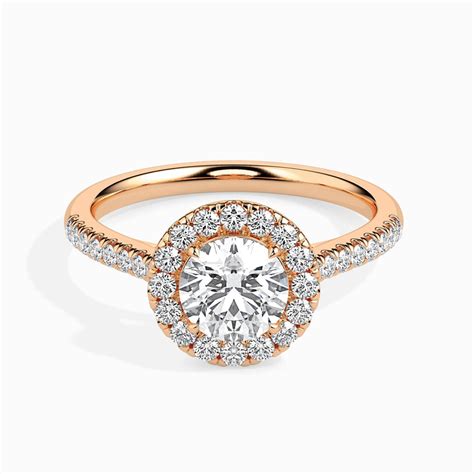 Rose Gold Solitaire Rings