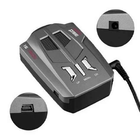 Car Windshield Wiper - Anti Radar Detector Speed Voice Alert Warning ...