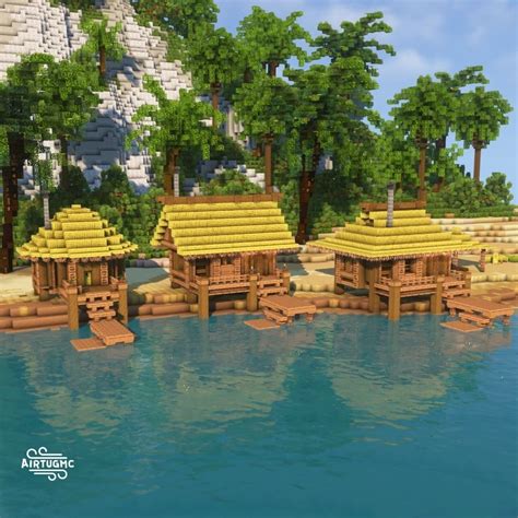 Image result for Minecraft Tropical Builds