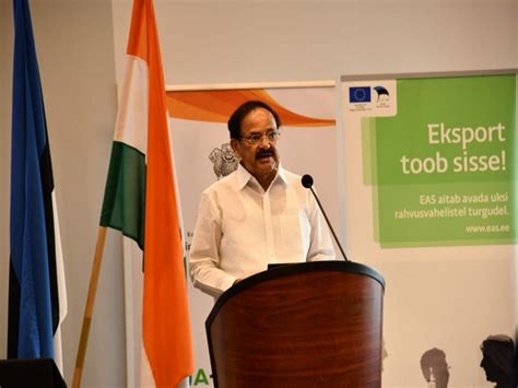 Naidu urges Indian companies to consider Estonia as launchpad for ...