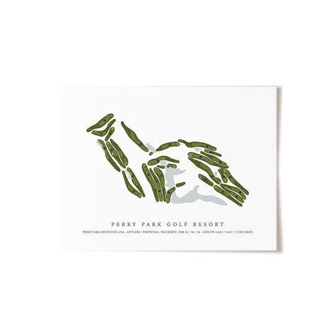 Perry Park Golf Resort | Golf Course Map