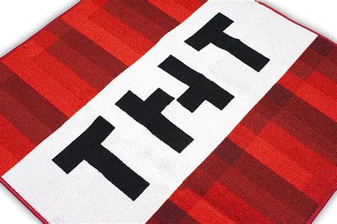 Buy Minecraft Area Rug | Minecraft TNT Block | Minecraft Decorations ...