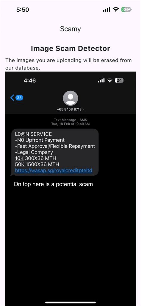 Check if a Message, Link, Image, or PDF Is a Scam