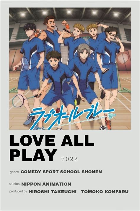 Love all play begins airing this april new visual revealed – Artofit