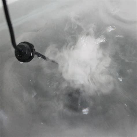 TOOGOO(R) 110V 3.5CM MINI Mist Maker Fogger Water Fountain Pond Fog ...