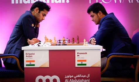 Qatar Masters 2024 R4: Karthikeyan Murali joins the six-pack lead ...