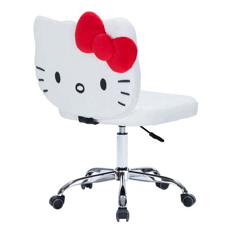 Hello Kitty® Teddy Fur Swivel Vanity Chair – Impressions Vanity Co.