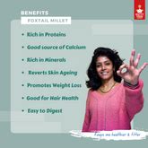 Buy Organic Foxtail Millet also known as Navane on Online in India ...