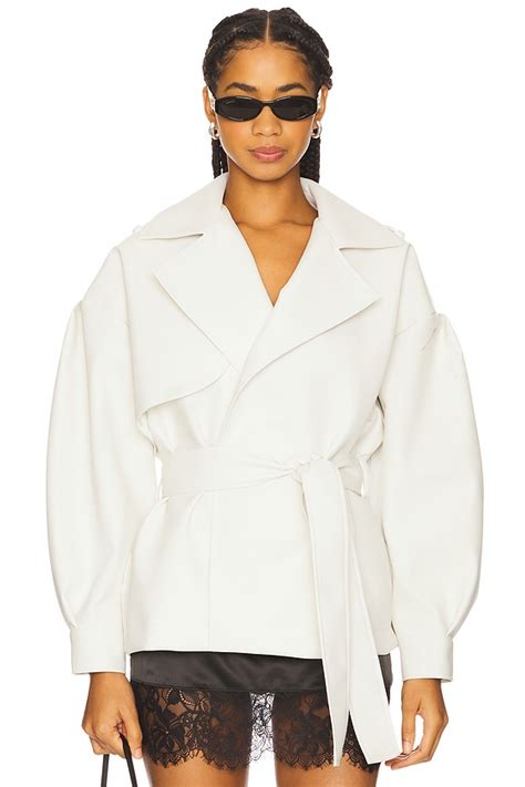 Diana Milkanova Studio Iconic Jacket in Milky | REVOLVE