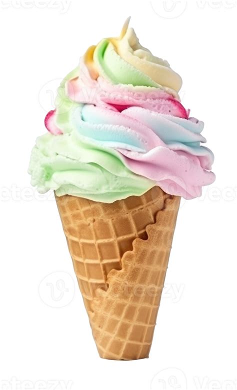 Ice cream cone isolated 26847802 PNG