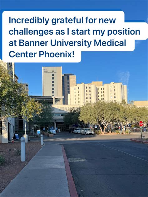 Walking into Banner University Medical Center Phoenix today and I ...