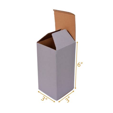 Slate Reverse Tuck Box -3x3x6 | Product Boxes, Gift Boxes