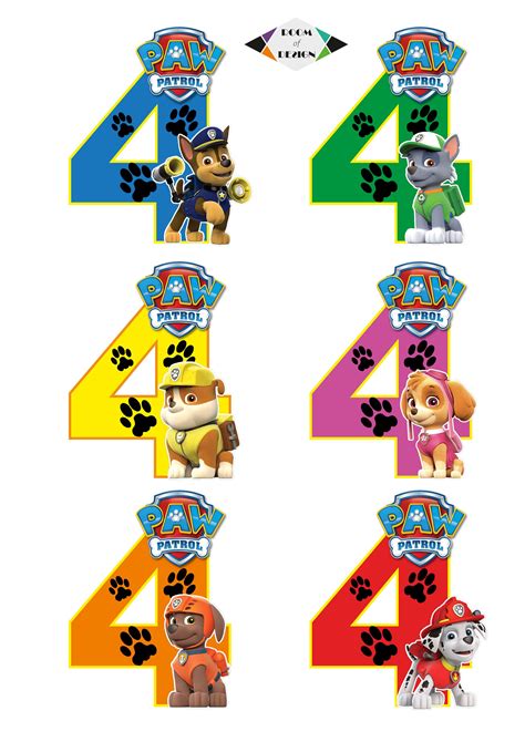 Paw Patrol Free Printables - Printable New Year Banners