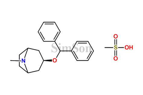 Pseudobenztropine Mesylate | CAS No- NA | Simson Pharma Limited