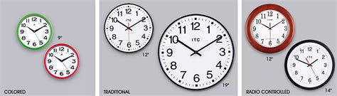 Wall Clocks in Stock - ULINE