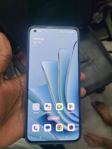 OnePlus 10 pro green line is done automatically.....Never tr