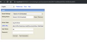 Spring Boot Android-App H2 Database 的图像结果
