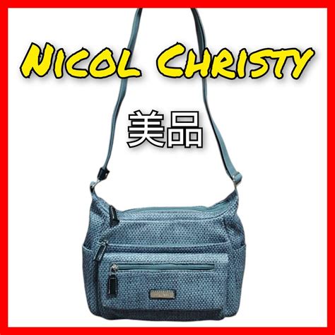 「美品」Nicol Christy ショルダーバッグ - メルカリ