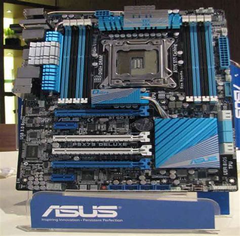 ASUS announces X79 boards with Thermal Armor, OC KEY, USB BIOS ...