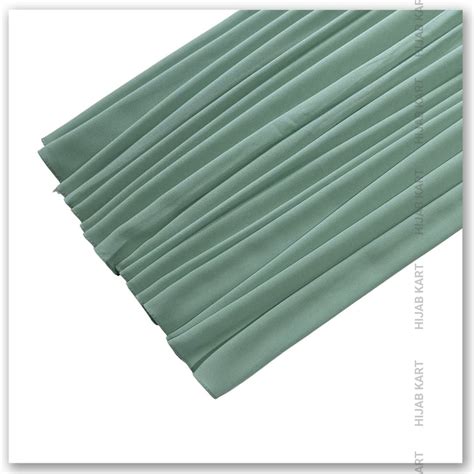 Premium Malaysian Georgette Hijab- Mint Green – Hijab Kart