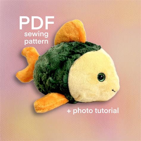 Image result for Fish Sewing Pattern