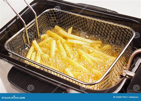 Cooking fries stock photo. Image of food, nutrition, modern - 32601754