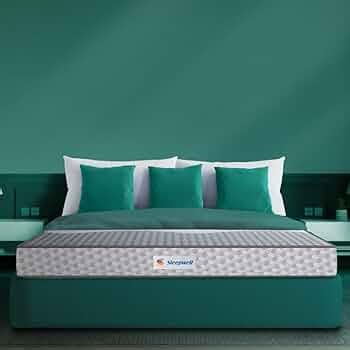 Sleepwell Ortho PRO Profiled Foam 6- inch Queen Size Mattress ...