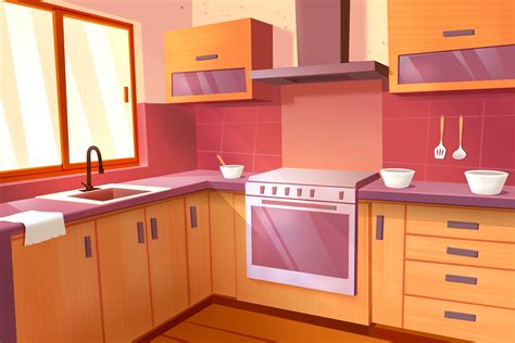 Kitchen Cartoon 的图像结果