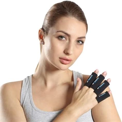 Gochamps Premium Finger Support Cushion Sleeves for Finger Joint ...