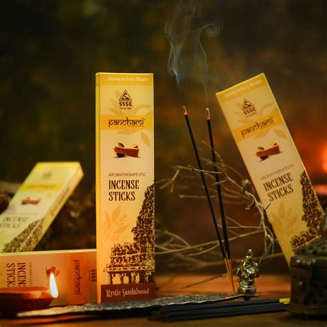 Buy Online Sandalwood Agarbattis Smelling Incense Sticks | Panchami ...