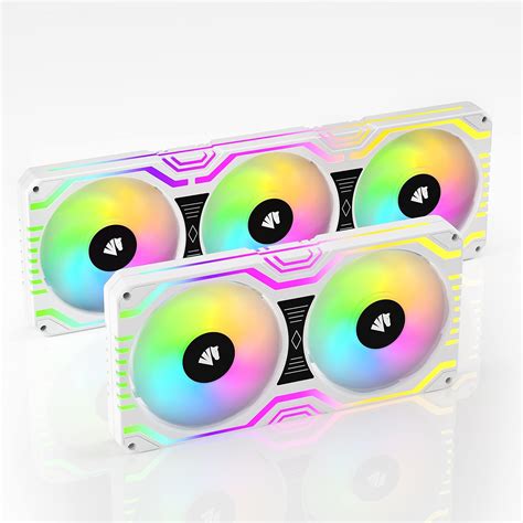 Asiahorse Matrix Series Case Fan Bundle, White ARGB India | Ubuy