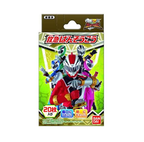 Charaktere aus Super Sentai und PreCure werden mit Pflastern lebendig