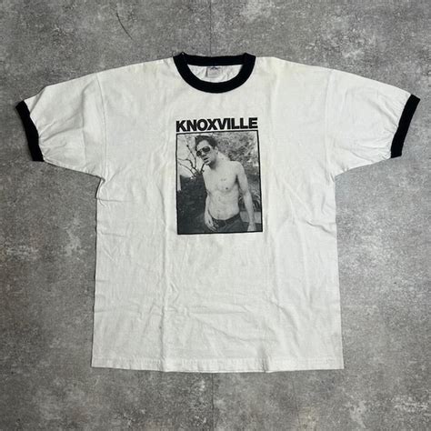 00's MTV Jackass Tシャツ Johnny Knoxville ジャッカス ジョニー・ノックスビル 2001年 795TA ...