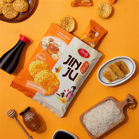 Richy Jinju rice cracker Honey Sweet flavor Pink Philippines | Ubuy