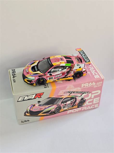 Pop Race Acura NSX GT3 EVA RT Custom Type 08 - Buy At Kinder Logs