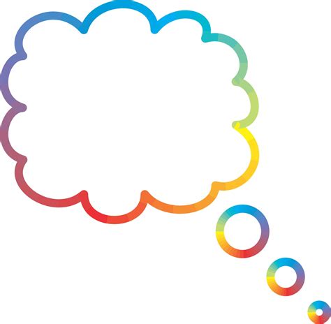 Thought Bubble Template