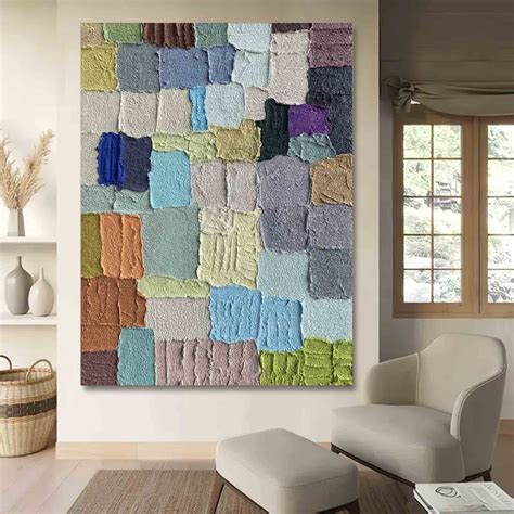 Colorful Textured Abstract Painting Textured Abstract Art On Canvas ...