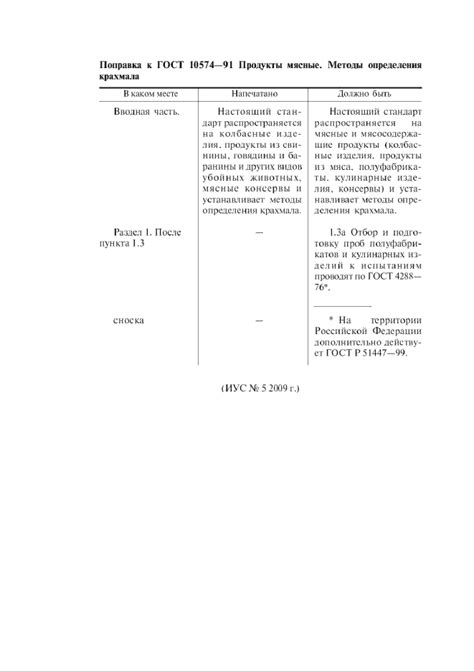 ГОСТ 10574-91 Продукты мясные. Методы определения крахмала