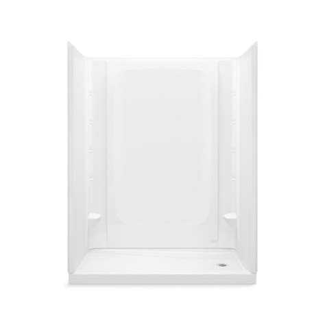 Sterling Store+ 4-Piece 32-in W x 60-in L x 78-in H Rectangular Alcove ...