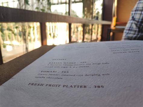 Menu at YETI - The Himalayan Kitchen, Cross Point, Gurugram, 2nd Floor