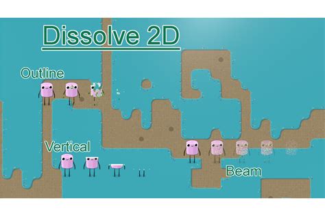 Dissolve Shaders VRChat Unity 的图像结果