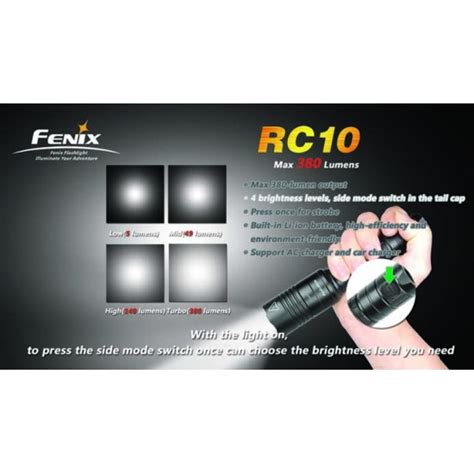 Fenix RC10 Flashlight - Buy Fenix RC10 Rechargeable Light in India ...