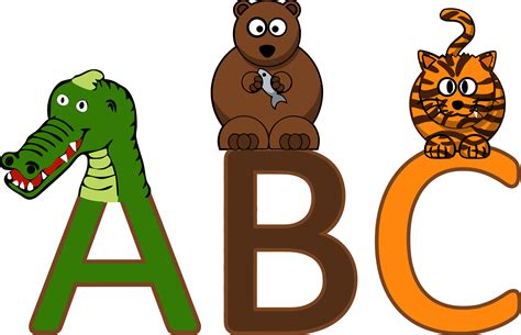 Animal Alphabet Clipart Free Download Transparent Png Creazilla - Riset