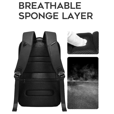 BANGE 7216 Plus Travel Backpack with Antitheft Lock & Charging Port ...