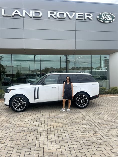 LAND ROVER HOUSTON CENTRAL CONGRATULATIONS TO FAVVIN ON HER NEW PURCHASE 2024 LAND ROVER RANGE ...