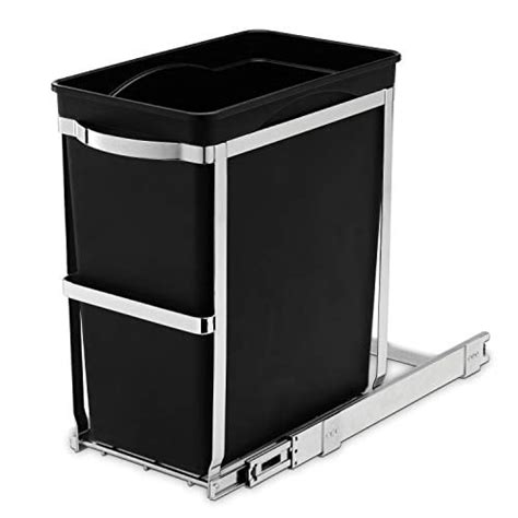 Buy simplehuman 30 Liter / 8 Gallon Under Counter Kitchen Cabinet Pull ...