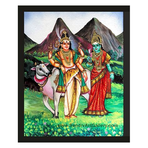 Buy Authentic Shiva Parvati Fusion Painting- Sandiv – Sandiv Art Gallery
