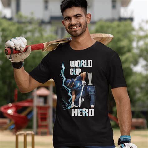 Rohit Wolrd Cup Heros Mens Printed T-shirt - Shipping Globally ...