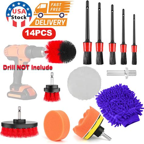 Buy Car Detailing Wash Brush Auto Interior Vehicle Wheel Cleaning Tool ...