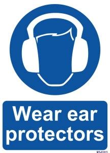 SignageShop Wear Ear Protectors Emergency Sign Price in India - Buy ...
